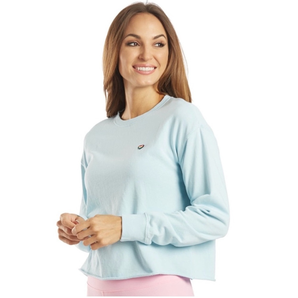 Spiritual Gangster Aloha Mazzy Pullover Sweatshirt, Size Medium